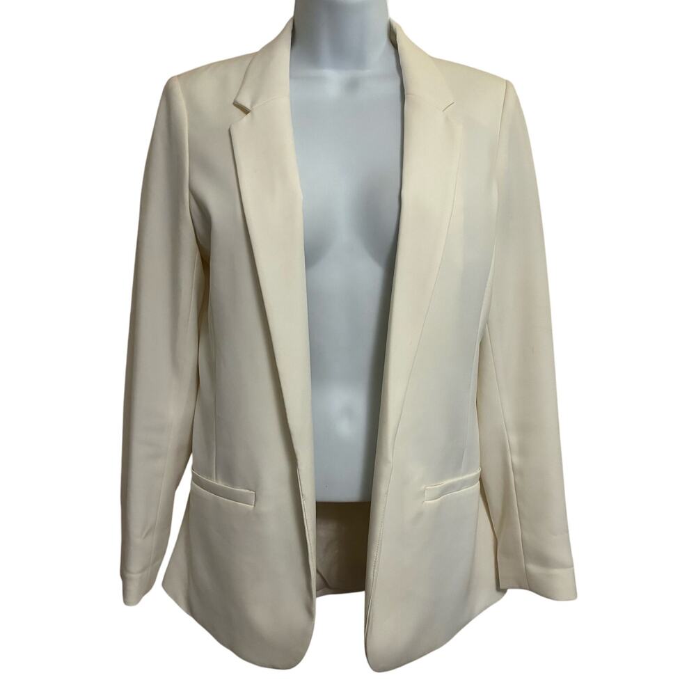 H&M Cream Blazer Womens Size 6
